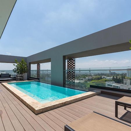 Modern Luxury Condo With Rooftop Pool & Gym Santiago De Los Caballeros Exterior foto